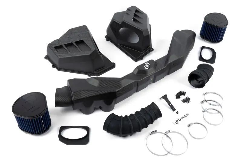 Dinan Matte Carbon Fiber Cold Air Intake System For 2021-2025 Bmw M2/M3/M4 3.0L 1