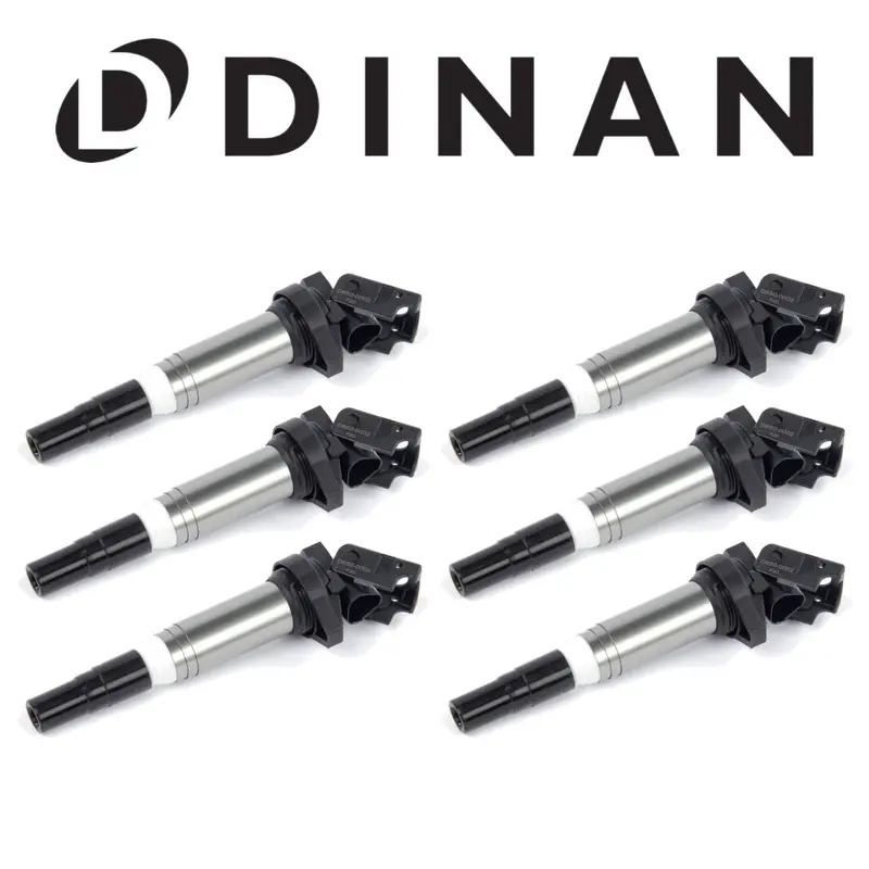 Dinan N-Series Style Ignition Coils For 02-21 Bmw 1/3/4/5/6/7/X 2.5L/3.0L/3.2L 1