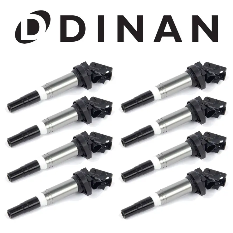 Dinan N-Series Style Ignition Coils For 2002-2022 Bmw 5/6/7 Series X5/X6/X7 4.4L 1
