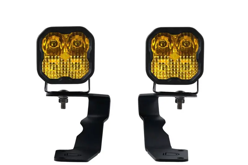 Diode Dynamics Amber Ss3 Pro Led Ditch Light Kit For 2015-2021 Subaru Wrx/Sti 2