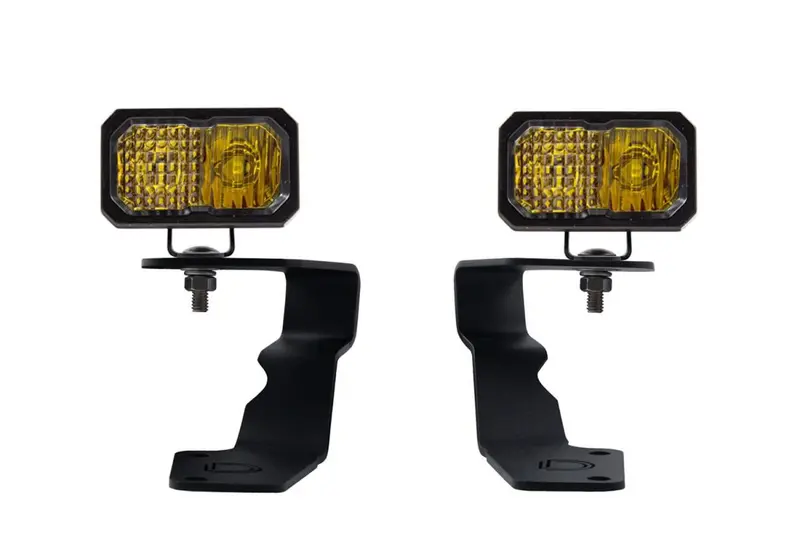 Diode Dynamics Amber Ssc2 Pro 3000K Ditch Light Kit For 2015-2021 Subaru Wrx/Sti 2