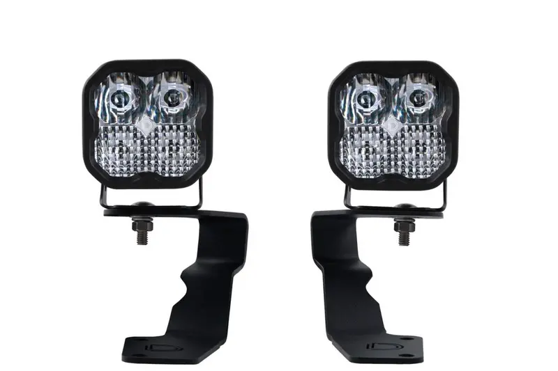 Diode Dynamics Clear Ss3 Sport Led Ditch Light Kit For 2015-2021 Subaru Wrx/Sti 1