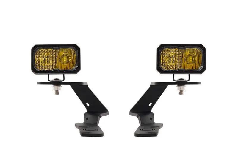Diode Dynamics Clear Ssc2 Sport 3000K Led Ditch Light Kit For 2019-2023 Ford Ranger 1
