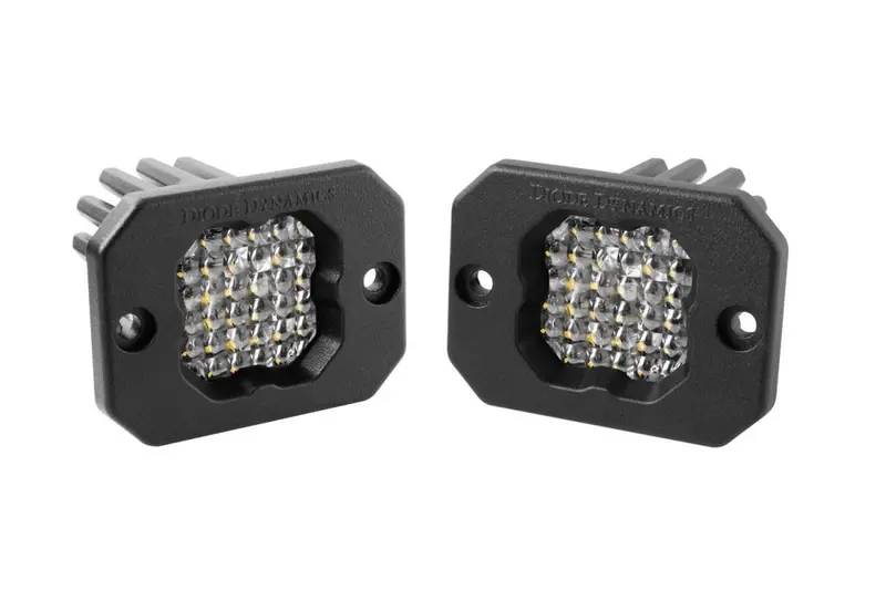 Diode Dynamics Dd6471p Stage Series C1 White Sport Flush Mount Led Pod (Pair) 1
