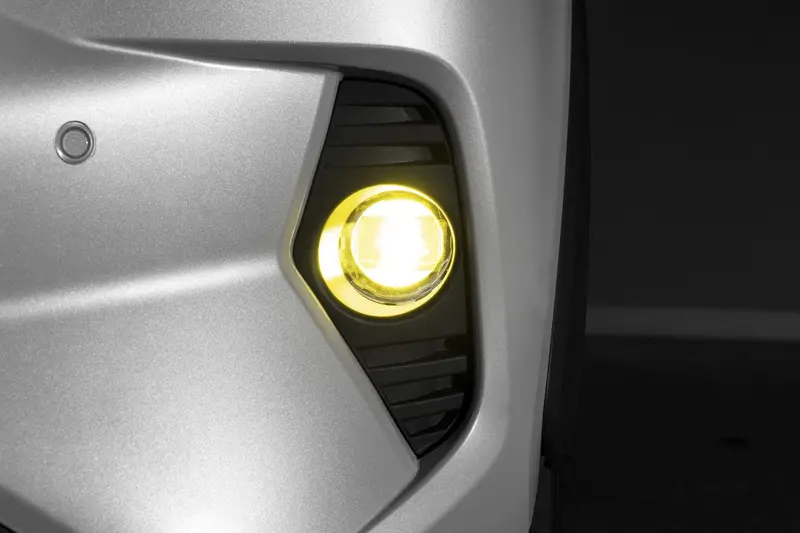 Diode Dynamics Elite Series White With Amber Backlit Fog Light Kit For 2022–2025 Toyota Rav4 2