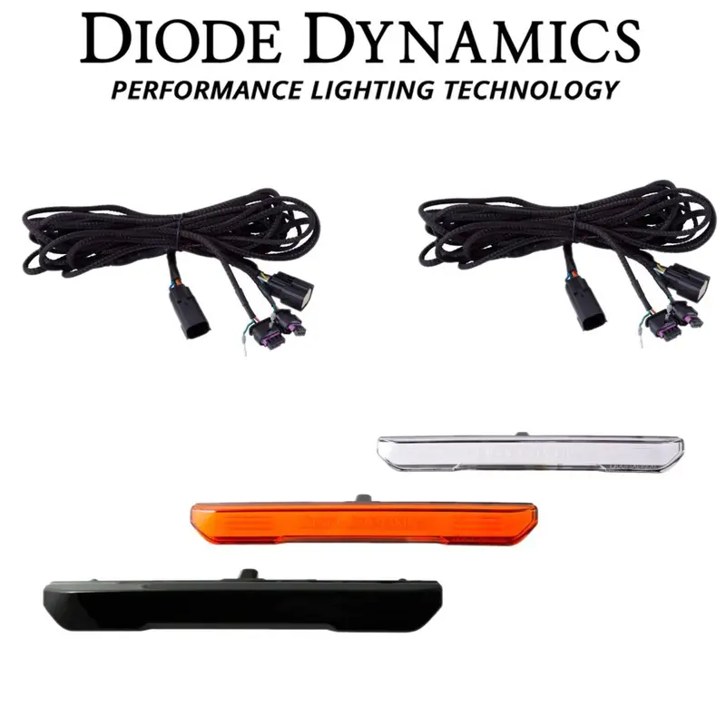Diode Dynamics Sequential Led Sidemarker Set For 2020-2023 Gmc Sierra 2500Hd/3500Hd 1