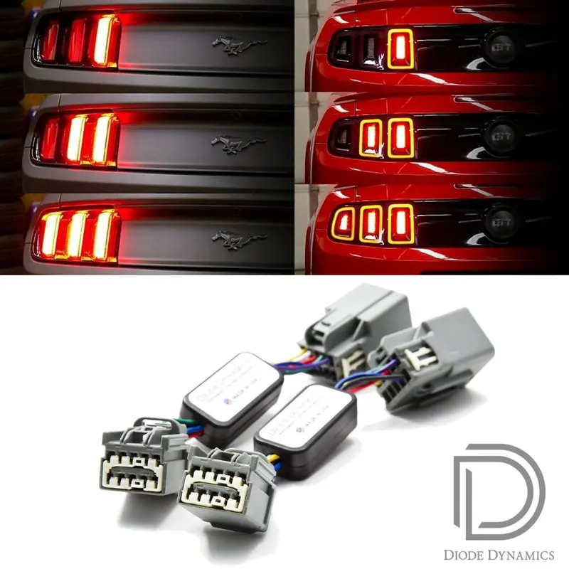 Diode Dynamics Sequential Tail Light Relay Module Kit For 2010-2022 Ford Mustang 1