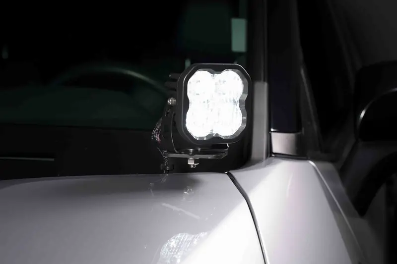 Diode Dynamics Ss3 3" Pro White/Amber Backlit Ditch Light Kit For 2019–2025 Toyota Rav4 2