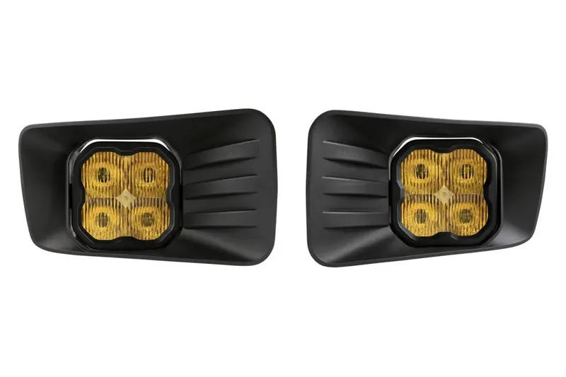 Diode Dynamics Ss3 Amber Max Fog Light Kit W/Backlight 1