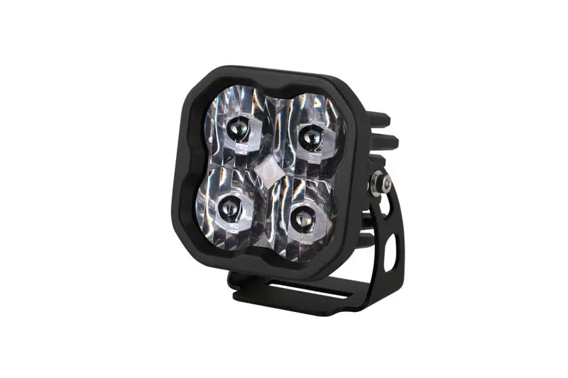 Diode Dynamics Ss3 Sport White Universal Driving Light Pod W Amber Backlight 1