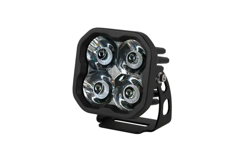 Diode Dynamics Ss3 Sport White Universal Single Spot Light Pod W Amber Backlight 1