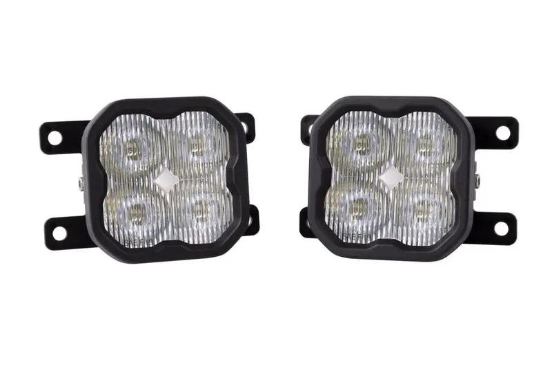 Diode Dynamics Ss3 Type As White Max Led Universal Fog Light Kit W/ Backlight 1