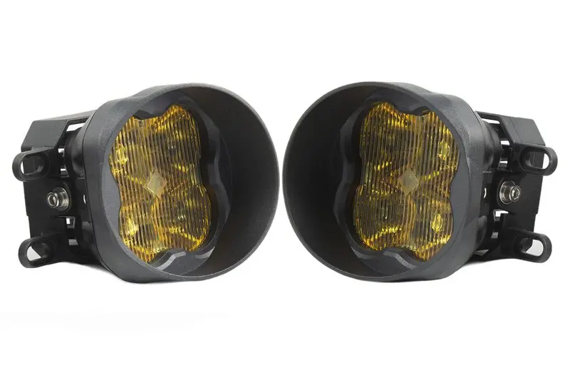 Diode Dynamics Ss3 Type B Amber Pro Led Universal Fog Light Kit W/ Backlight 1