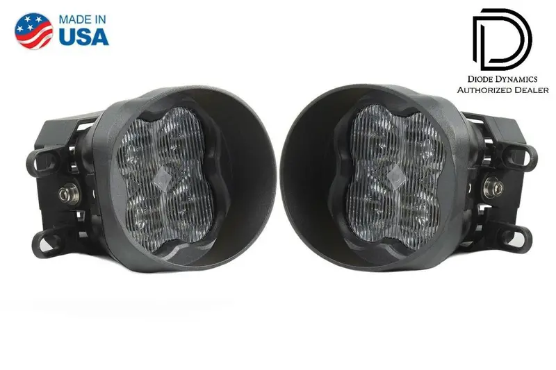 Diode Dynamics Ss3 Type B White Max Led Universal Fog Light Kit W/ Backlight 1