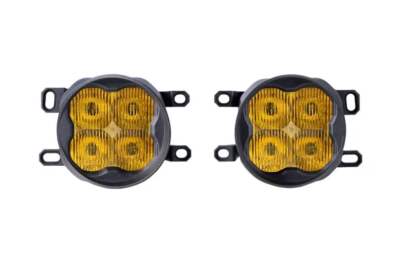 Diode Dynamics Ss3 Type Cgx Amber Max Led Universal Fog Light Kit W/ Backlight 1