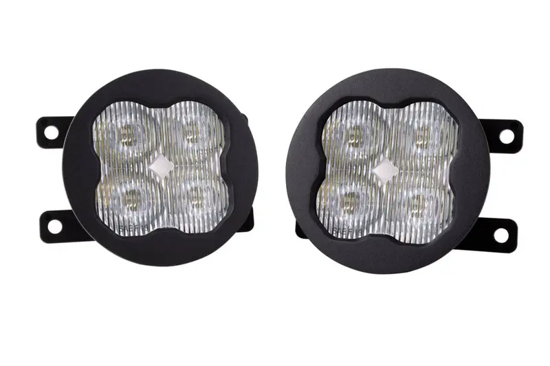 Diode Dynamics Ss3 White Max Led Fog Light Kit W/ Backlight For 11-13 Acura Tsx 1