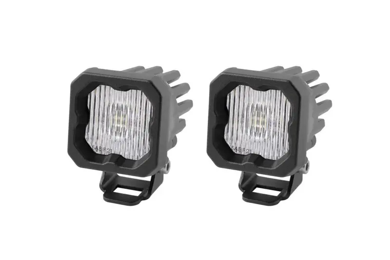 Diode Dynamics Ssc1 Sae/Dot White Fog Light Pod Kit W/ Amber Backlight W Harness 1