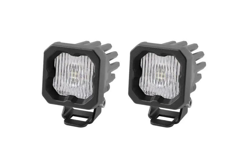 Diode Dynamics Ssc1 Sae/Dot White Universal Fog Light Pod Kit W/ Amber Backlight 1