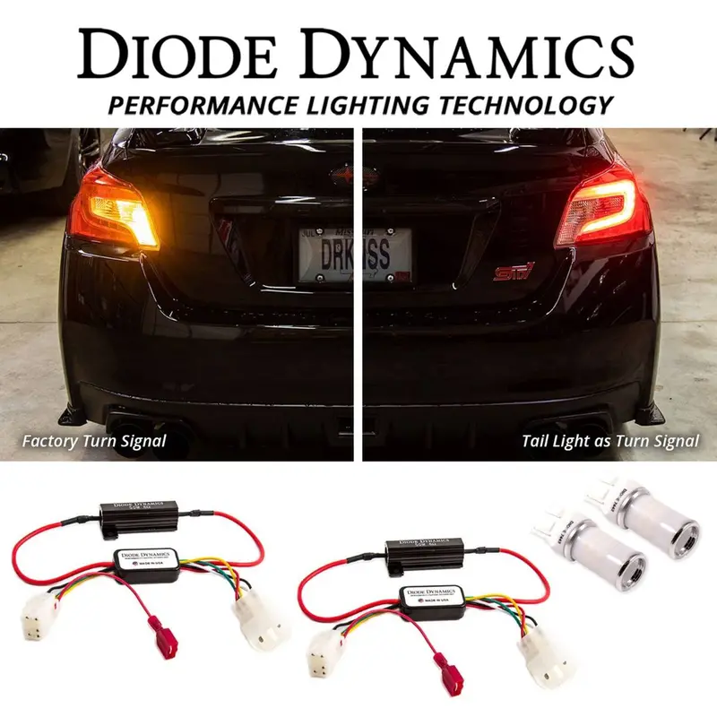 Diode Dynamics Tail As Turn/250 Lm Led Reverse Lights For 15-21 Subaru Wrx/Sti 1