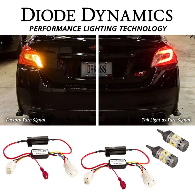 Diode Dynamics Tail As Turn/700 Lm Led Reverse Lights For 15-21 Subaru Wrx/Sti 1