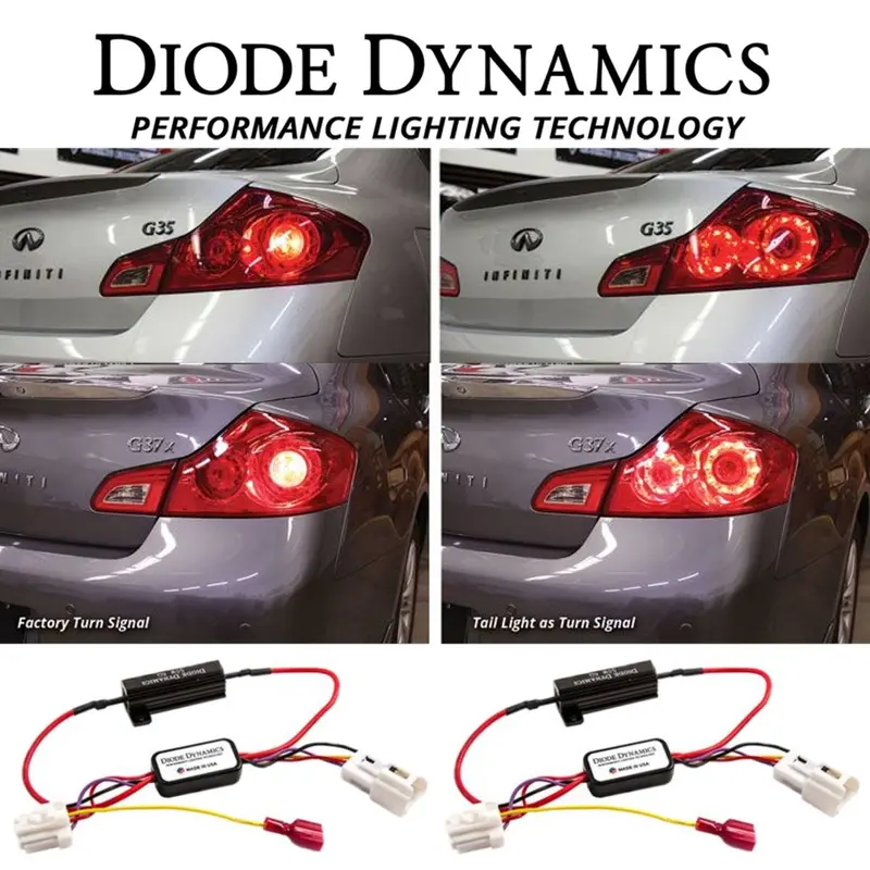 Diode Dynamics Tail As Turn Module Kit For 2003-2015 Infiniti G35/G37/Q40 Sedan 1