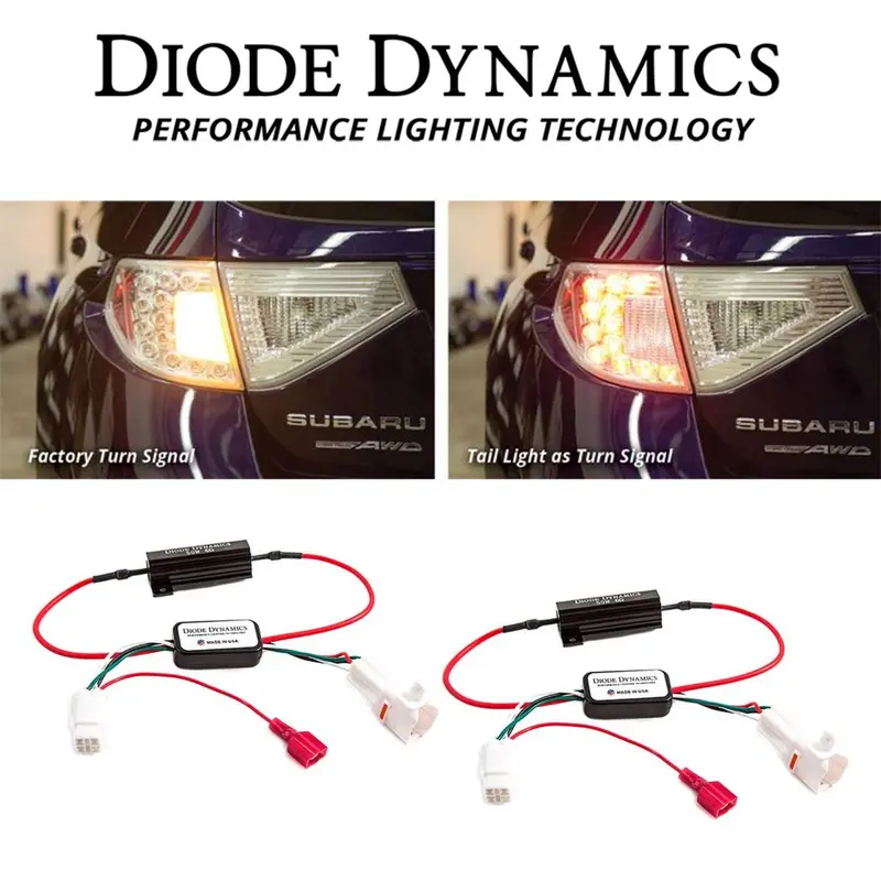 Diode Dynamics Tail As Turn Module Kit For 2008-2014 Subaru Wrx/Sti Hatchback 1