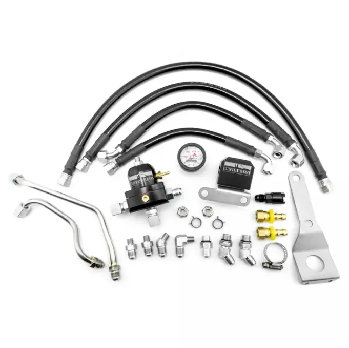 Driven Diesel Regulated Return Fuel System Kit For 99-03 Ford 7.3L E-Series Van 1