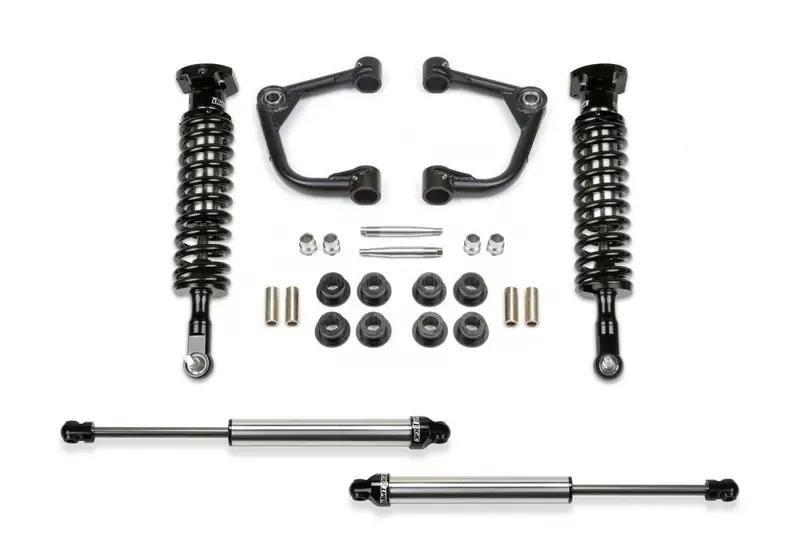Fabtech 2" Coilover Lift Kit W/ Front Upper Control Arms & Rear Shocks For 2021-2025 F150, 4Wd 1
