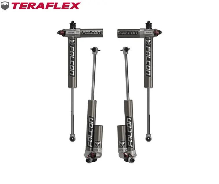 Falcon Sp2 3.3 Adjustable Shocks 5-6" Lift For 07-18 Jeep Wrangler Jku 4Dr 1