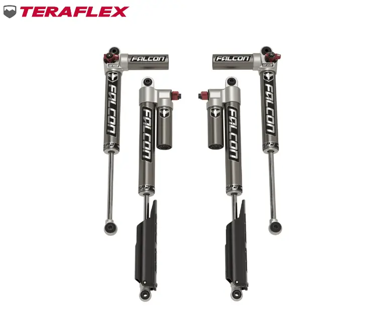 Falcon Sp2 3.3 Fast Adjust Shocks Kit 3.5–4.5In Lift For 20-23 Jeep Gladiator 4Wd 1