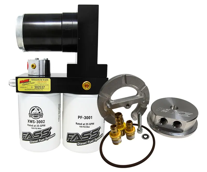Fass 2023-2024 Ford Powerstroke 6.7L No-Drop Kit 140Gph 1