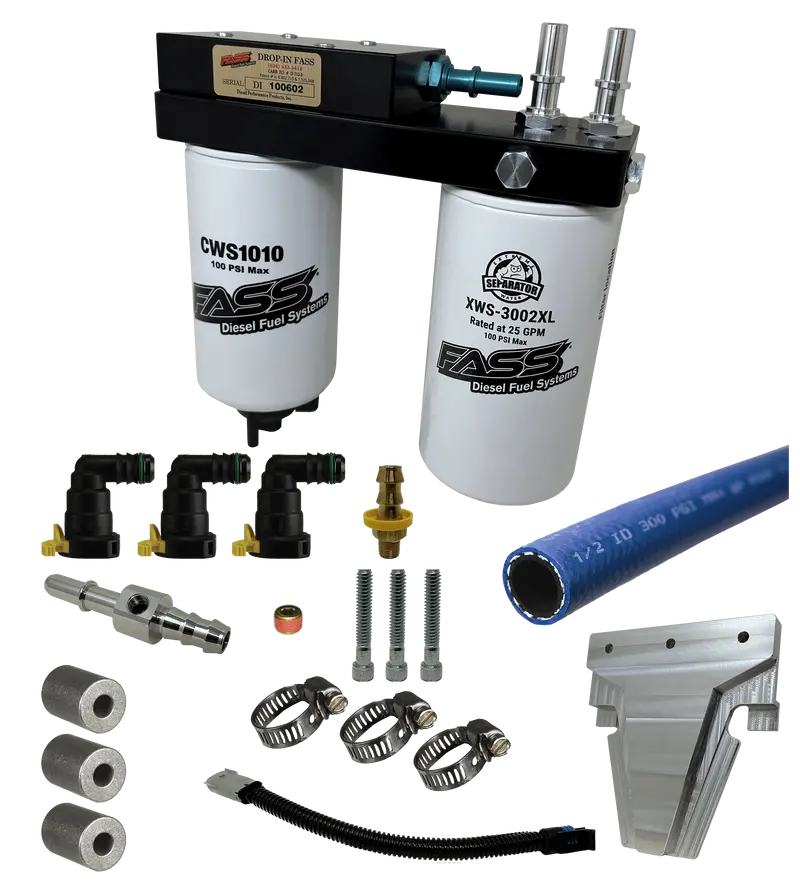 Fass Fuel Systems Drop-In Series Diesel Fuel System For 2017-2024 Ford 6.7L 1