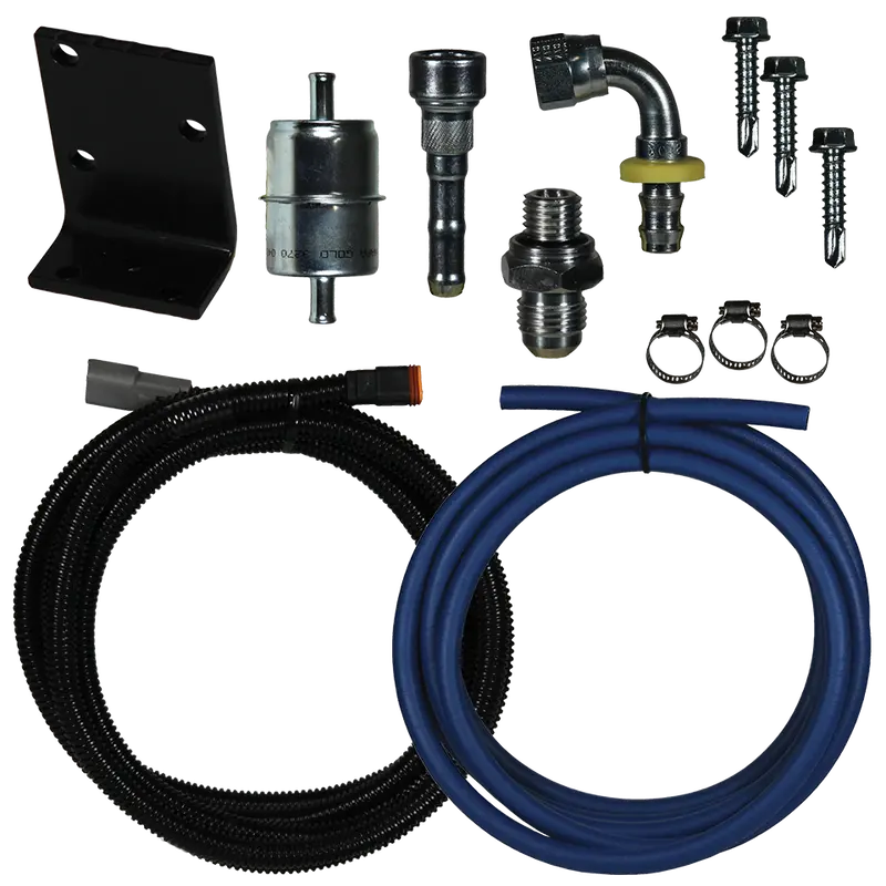 Fass Replacement Fuel Pump Relocation Kit For 98.5-02 5.9L Cummins 1