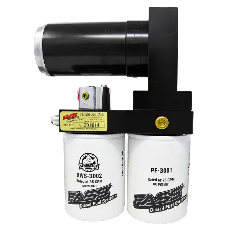 Fass Tsd10250f240g Titanium Signature Series Diesel Fuel System 240Gph Dodge Cummins 1