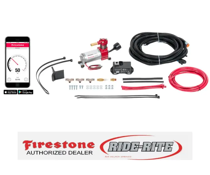 Firestone Ride-Rite Air Command Kit W/ Wireless Air Command App And Compressor 1