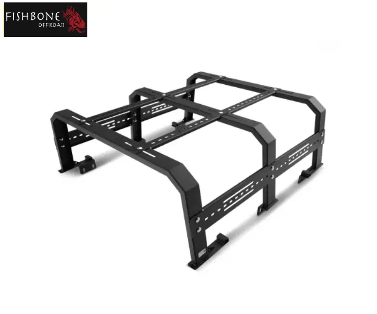 Fishbone Offroad Full Tackle Truck Bed Rack For 2020-2024 Jeep Gladiator Jt 1