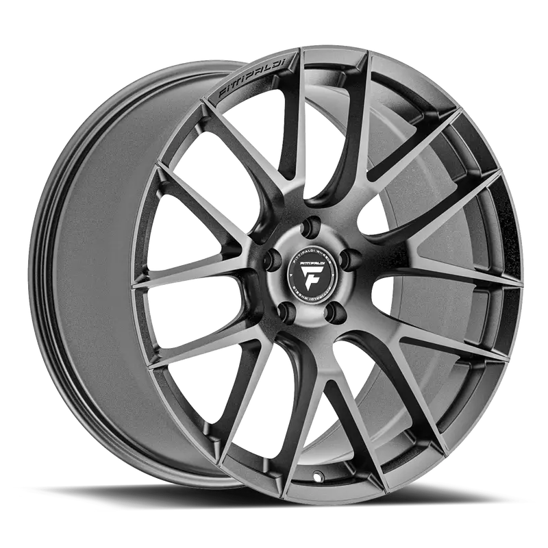 Fittipaldi (4) 360G 20X8.5 5X120 +32 Hb 74.1 Gloss Graphite Aluminum Wheels 2