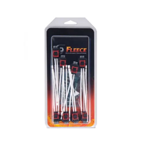 Fleece Fuel Injector Connector W/ Pigtail For 17-22 L5p 6.6L Duramax - 8 Pack 1