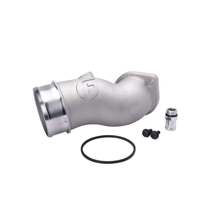 Fleece High Flow Intake Horn For 17-24 Chevy Silverado/Gmc Sierra 2500Hd/3500Hd 6.6L Duramax L5p 1