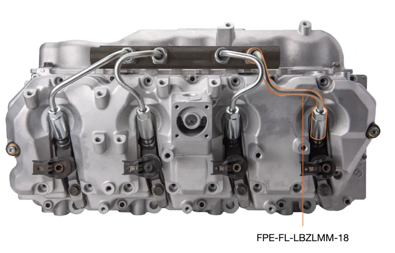 Fleece High Pressure Injection Line (#1 And #8) For 06-10 Lbz/Lmm 6.6L Duramax 2