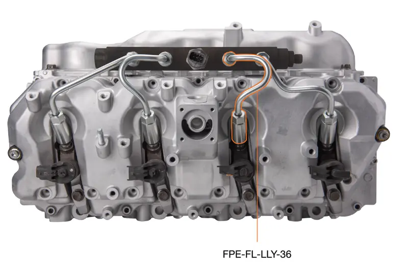 Fleece High Pressure Injection Line (#3 & #6) For 04-05 Lly 6.6L Duramax Diesel 2