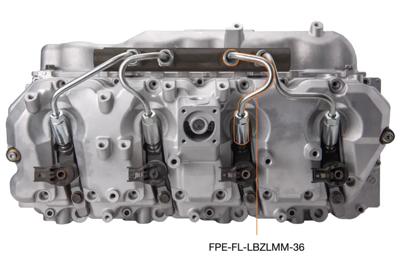 Fleece High Pressure Injection Line (#3 And #6) For 06-10 Lbz/Lmm 6.6L Duramax 2