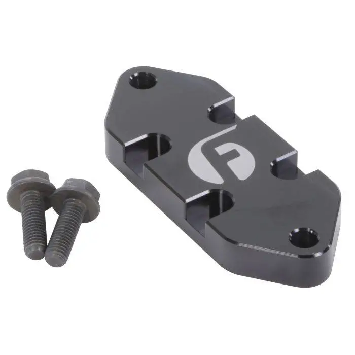 Fleece Performance Billet Coolant Block Off Plate For 01-17 6.6L Duramax 1