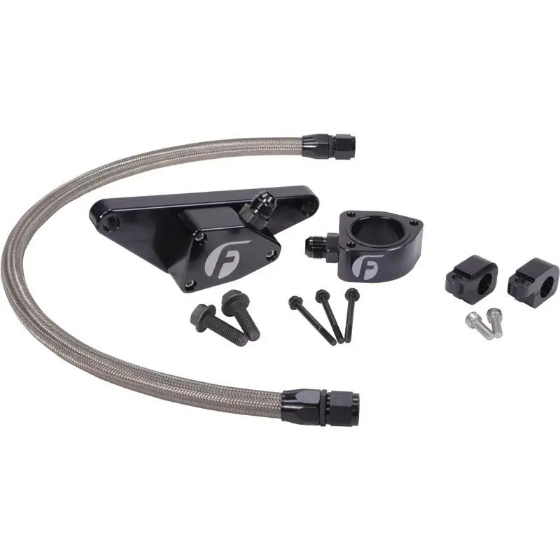 Fleece Performance Coolant Bypass Kit With Stainless Steel Line For 03-07 5.9L Cummins With Manual Transmission 1