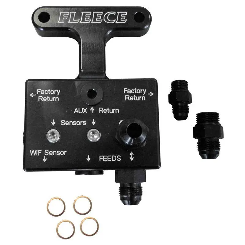 Fleece Performance Fuel Distribution Block For 03-07 5.9L Cummins 1