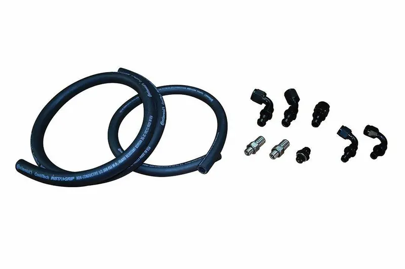 Fleece Performance Fuel Distribution Block Hose Kit 2010-2018 Dodge 6.7L Cummins 1