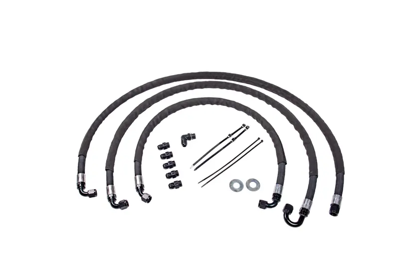 Fleece Performance Transmission Cooler Lines For 15-16 Gm 2500/3500 6.6L Duramax 1