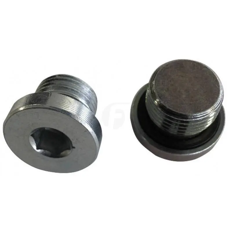 Fleece Performance Turbo Coolant Delete Plugs For 07.5-18 6.7L Cummins 1