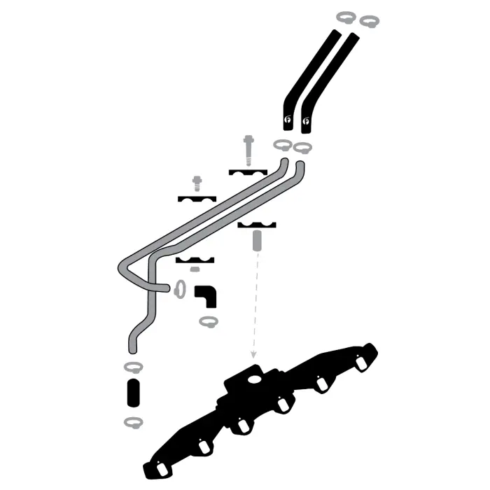 Fleece Replacement Heater Core Line 89-98 Dodge 5.9L 12V Cummins D250 D350 2500 3500 2