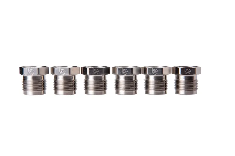 Fleece Stainless Fuel Supply Tube Nuts For 2003-2022 Dodge Ram 5.9L/6.7L Diesel 1
